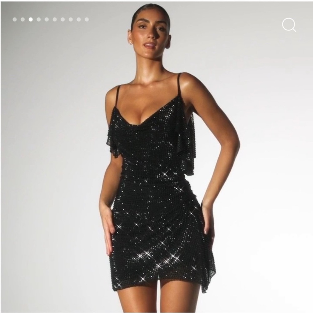 Oh Polly embellished corset Kaftan Dress